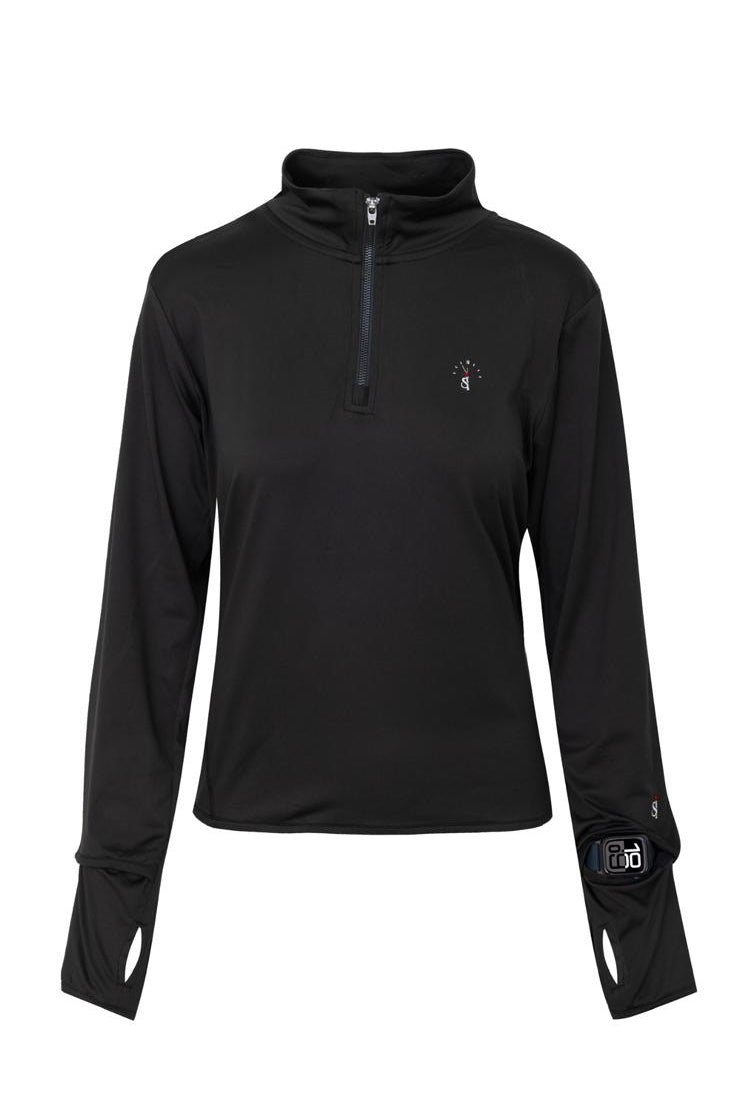 Long Sleeve Sport Zip Shirt